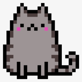 Pusheen Cat Pixel Art, HD Png Download, Free Download