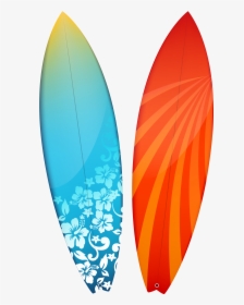 Surfing Clipart Summer - Surfboard Clipart, HD Png Download, Free Download