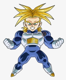 Transparent Goku Chibi Png - Dragon Ball Super Chibi Trunks, Png Download, Free Download