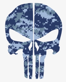 Camo Punisher Skull Png, Transparent Png, Free Download