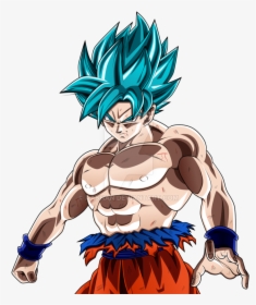 Goku Png Blue - Goku Super Saiyan Blue Full Power, Transparent Png, Free Download