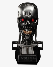 Terminator Endoskeleton Bust Genisys 1 1, HD Png Download, Free Download