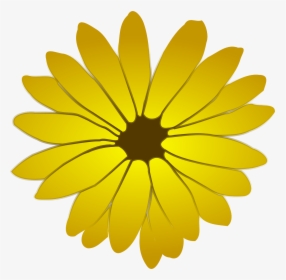 Yellow Dandelion Clip Art, HD Png Download, Free Download