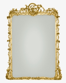 Rococo Revival Gilt Gesso Mirror - Brass, HD Png Download, Free Download