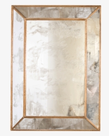 Worlds Away Dion Gold Leafed Rectangular Antique Mirror" title="worlds - Antique Mirror, HD Png Download, Free Download