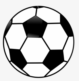 Clipart Black And White Ball , Transparent Cartoons - Soccer Ball Clipart Black And White, HD Png Download, Free Download