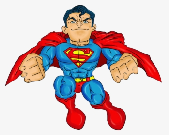 Super Hero Squad Superman By Hiasi Clipart Image - Super Homem Super Hero Squad Png, Transparent Png, Free Download