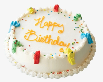 Happy Birthday Round Cake, HD Png Download, Free Download