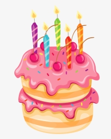 Transparent Clipart Anniversaire - Cute Cake Clipart Png, Png Download, Free Download