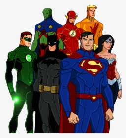 Superhero,fictional Character,hero,justice Figure,costume,batman - Justice League New 52 Animated, HD Png Download, Free Download