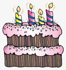 Cute Cake Clipart - Birthday Cake Gif Png, Transparent Png, Free Download