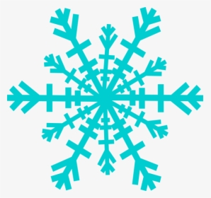 Snowflakes Clipart Large - Purple Snowflake Clipart, HD Png Download, Free Download