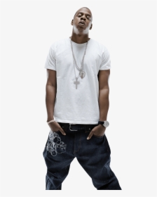 Jay Z Standing White T Shirt - Jay Z Transparent Png, Png Download, Free Download