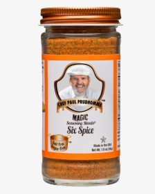Chef Paul Prudhomme Six Spice Seasoning Blend, HD Png Download, Free Download