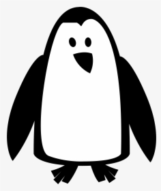 Penguin Clip Art Black And White Free Clipart Images - Penguin Clipart Black And White, HD Png Download, Free Download