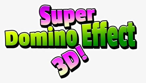 Super Domino Effect 3d - Graphic Design, HD Png Download, Free Download