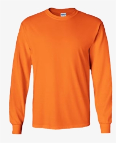 All Seen The Leprechaun T Shirt - Orange Long Sleeve Mockup, HD Png Download, Free Download