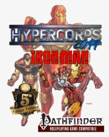 Hyper Score Marvel Iron Man Promo - Pathfinder, HD Png Download, Free Download