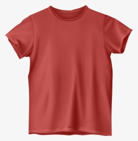 Red T Png Clip - T Shirt Clipart, Transparent Png, Free Download