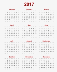 Calendar Year Template Microsoft Excel Microsoft Word - 2018 Calendar Printable A4, HD Png Download, Free Download