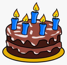 Birthday Cake Clip Art Pictures - Chocolate Birthday Cake Clipart, HD Png Download, Free Download
