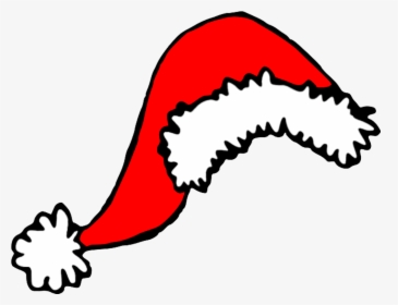 Santa Hat Png Scalable Vector Graphics Svg Clip Art - Christmas Hat Drawing Png, Transparent Png, Free Download