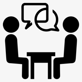 Interview Png Transparent Images - Interview Clipart Black And White, Png Download, Free Download