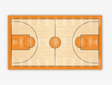 Court Png Free - Basketball Court Clipart Png, Transparent Png, Free Download