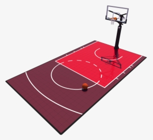 Nba Key Basketball Court Kit - Basketball Court Png, Transparent Png, Free Download