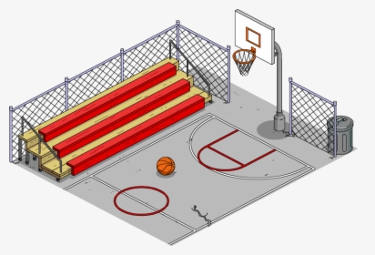 Outdoor Basketball Half-court Menu - Shoot Basketball, HD Png Download, Free Download