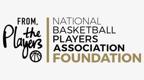 Nbpa Foundation From The Players Logo Lockup Black - Conservation International New, HD Png Download, Free Download