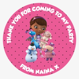 Doc Mcstuffins Sweet Cone Stickers, HD Png Download, Free Download
