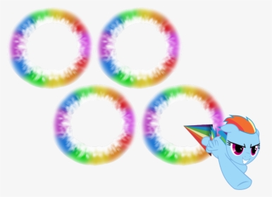 Rainbow Dash Sonic Rainboom, HD Png Download, Free Download