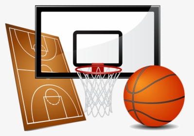 Cartoon Basketball Court, HD Png Download, Free Download