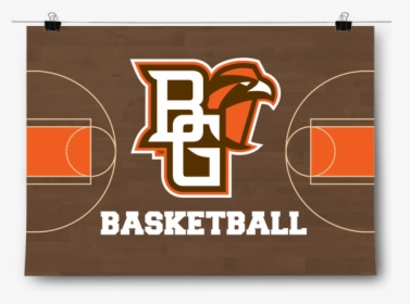 Bgsu Falcons - Basketball Court - Notre Dame Vs Bowling Green, HD Png Download, Free Download