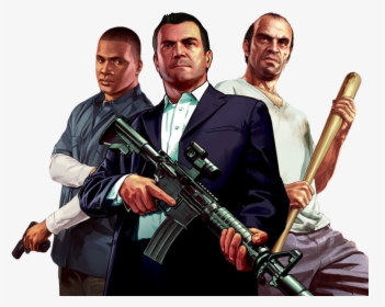 Grand Theft Auto V Game Png Hd Background - Michael Gta Png, Transparent Png, Free Download