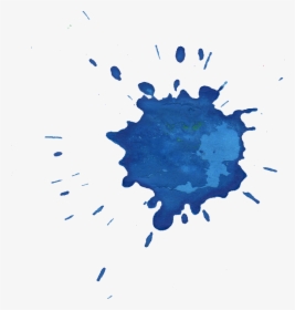 Blue Paint Drop Png, Transparent Png, Free Download