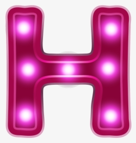 Lighting Letter Em Alphabet H Transprent Png - Letter H Png, Transparent Png, Free Download