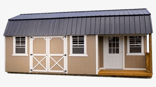 Custom Side Cabin Weatherking Barn Side Lofted Custom - Roof, HD Png Download, Free Download