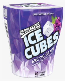 Grape Ice Cube Gum, HD Png Download, Free Download