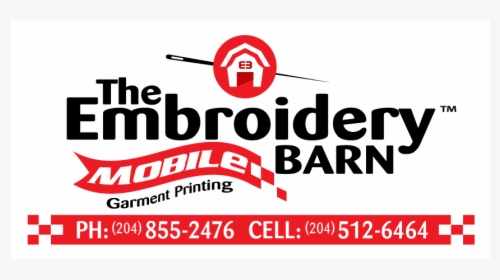 The Embroidery Barn - Graphic Design, HD Png Download, Free Download