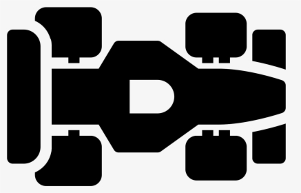 Banner Royalty Free Library Racecar Clipart Flag - Race Car Icon Top View, HD Png Download, Free Download