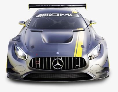 Gray Mercedes Benz Racing Car - Mercedes Gt Le Mans, HD Png Download, Free Download