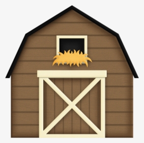 Clip Art Jss Eieio Barn Animales - Brown Barn Clipart, HD Png Download, Free Download