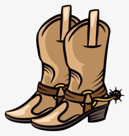 Cowboy Boot Shoe Clip Art - Cowboy Boots Clip Art Png, Transparent Png, Free Download