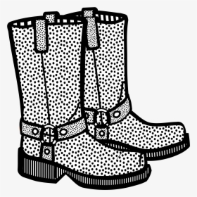 Lineart Clip Arts - Boots Lineart, HD Png Download, Free Download
