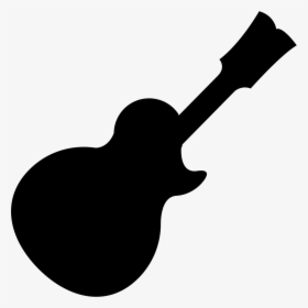 Music Black Svg Png - Icono Guitarra Png, Transparent Png, Free Download