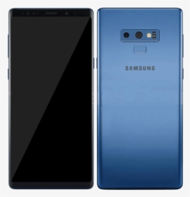 Samsung Galaxy Note9 Front & Back View Transparent - Samsung Phones Transparent Background, HD Png Download, Free Download