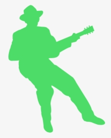 Man Playing Guitar Silhouette, HD Png Download, Free Download