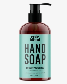 Eucalyptus Lime / Hand Soap"  Class= - Bottle, HD Png Download, Free Download